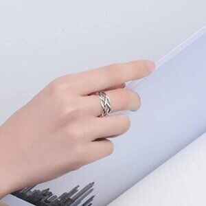 Vintage Celtic Knot Silver Ring